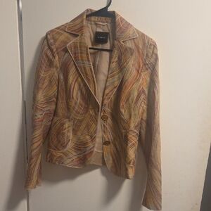 Akris Vibrant Multicolor Women's Blazer